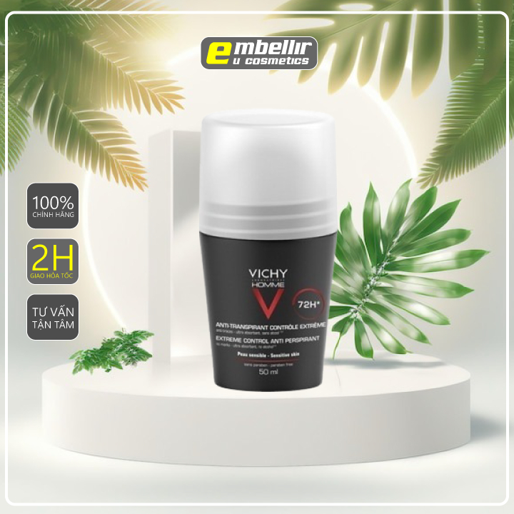 Lăn Khử Mùi Vichy Lăn Nách Vichy