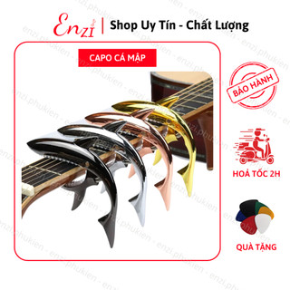 Kẹp capo Guitar Cá mập sử dụng cho mọi đàn Classic Aucoutic Enzi