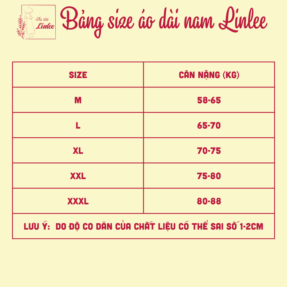 Áo dài nam chất liệu Tafta vân hoa - Áo Dài Linlee - AD17