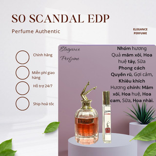 [CHÍNH HÃNG] Mẫu thử nước hoa nữ JPG So Scandal EDP