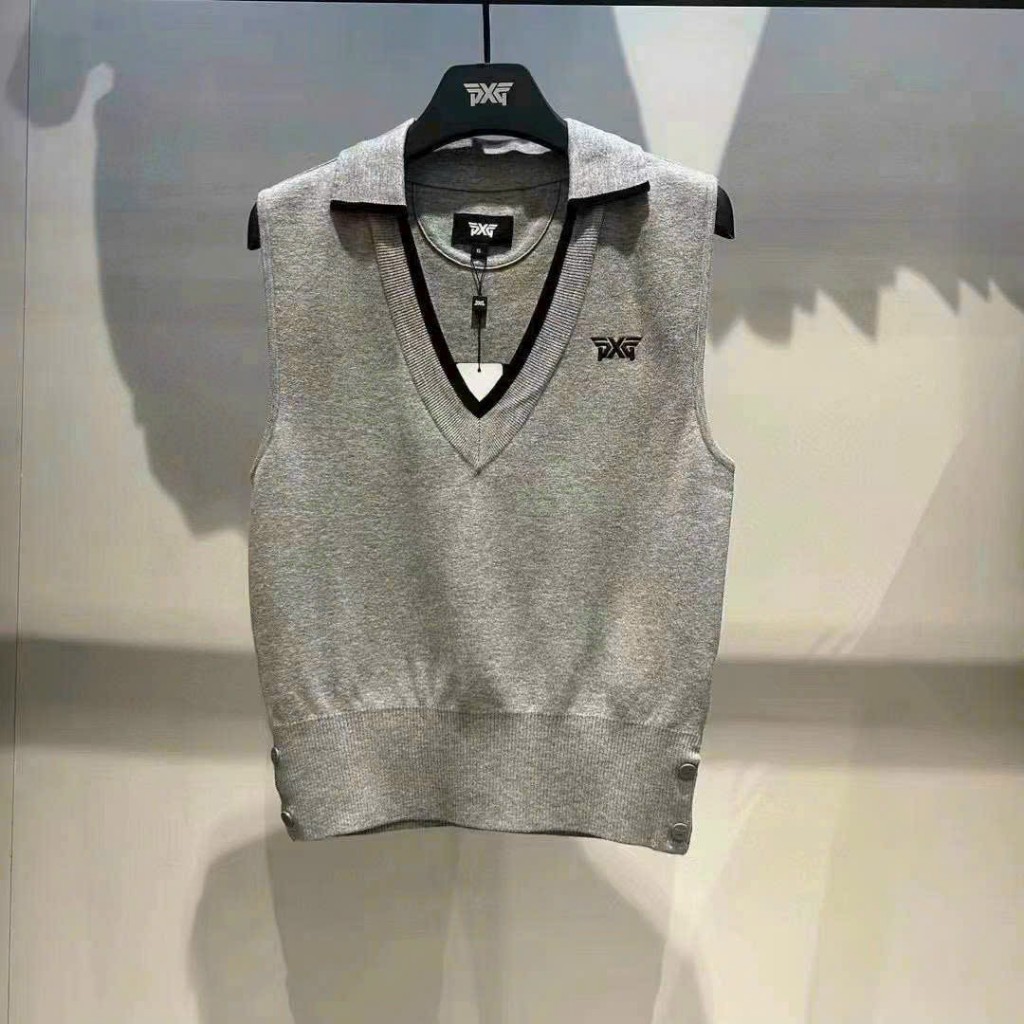 ÁO GOLF NỮ DỆT KIM GILE PXG ĐẸP