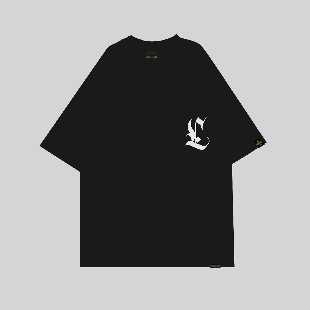 Áo thun Lesavril de Vetements Signature - Black