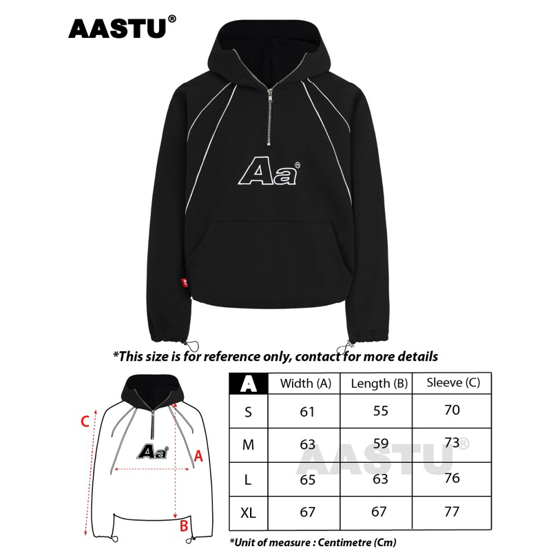 ÁO KHOÁC HALFZIP AA // HALFZIP HOODIE // AASTU // AASTUDIO