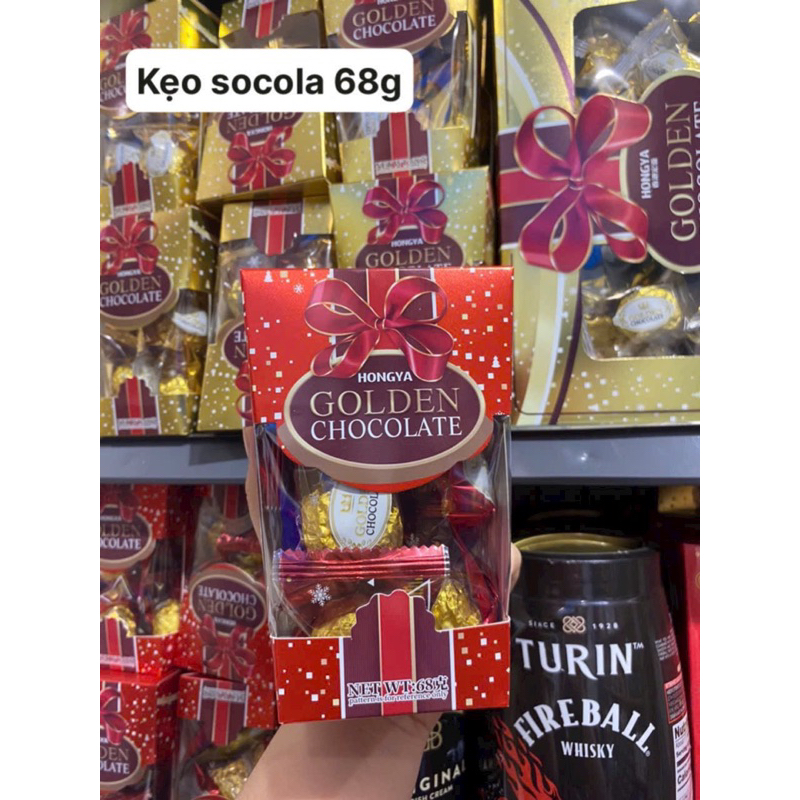 Kẹo Socola Golden 68gr
