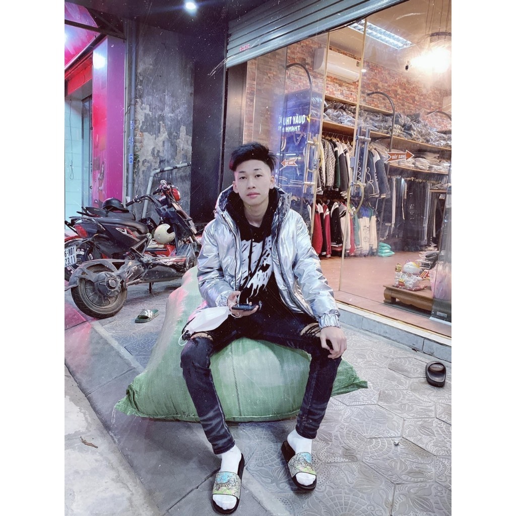 Áo Khoác Phao Bạc Nam Đôn Chề Dập Logo Siêu Cấp - Áo Phao Bạc Nam Nữ Hàng Q.C Cao Cấp hot trend 2023