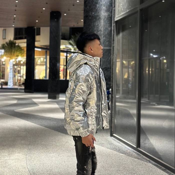 Áo Khoác Phao Bạc Nam Đôn Chề Dập Logo Siêu Cấp - Áo Phao Bạc Nam Nữ Hàng Q.C Cao Cấp hot trend 2023