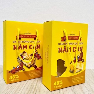 Bánh phồng cua gạch cà mau 48% thịt cua