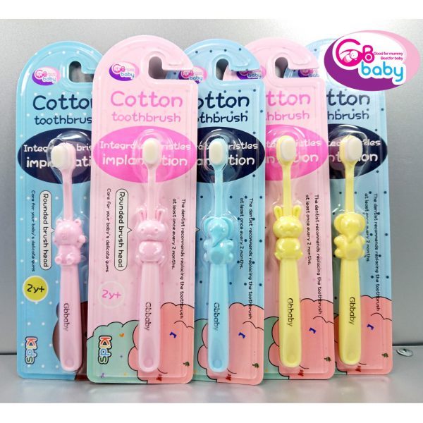 Bàn chải đánh răng siêu mềm Cotton dành cho bé