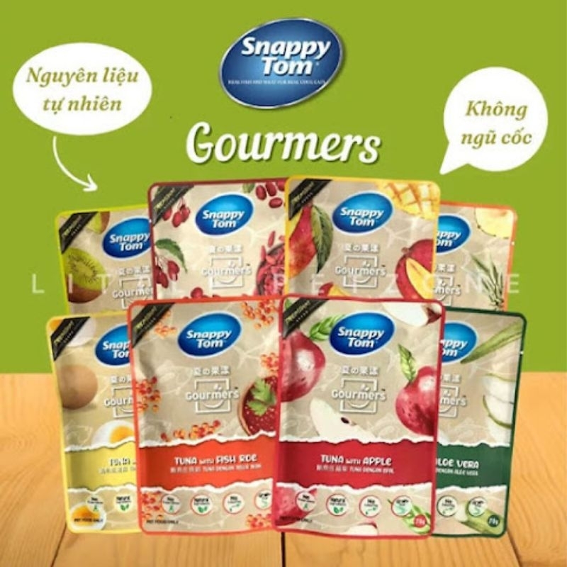 Pate snappy tom trái cây 70g