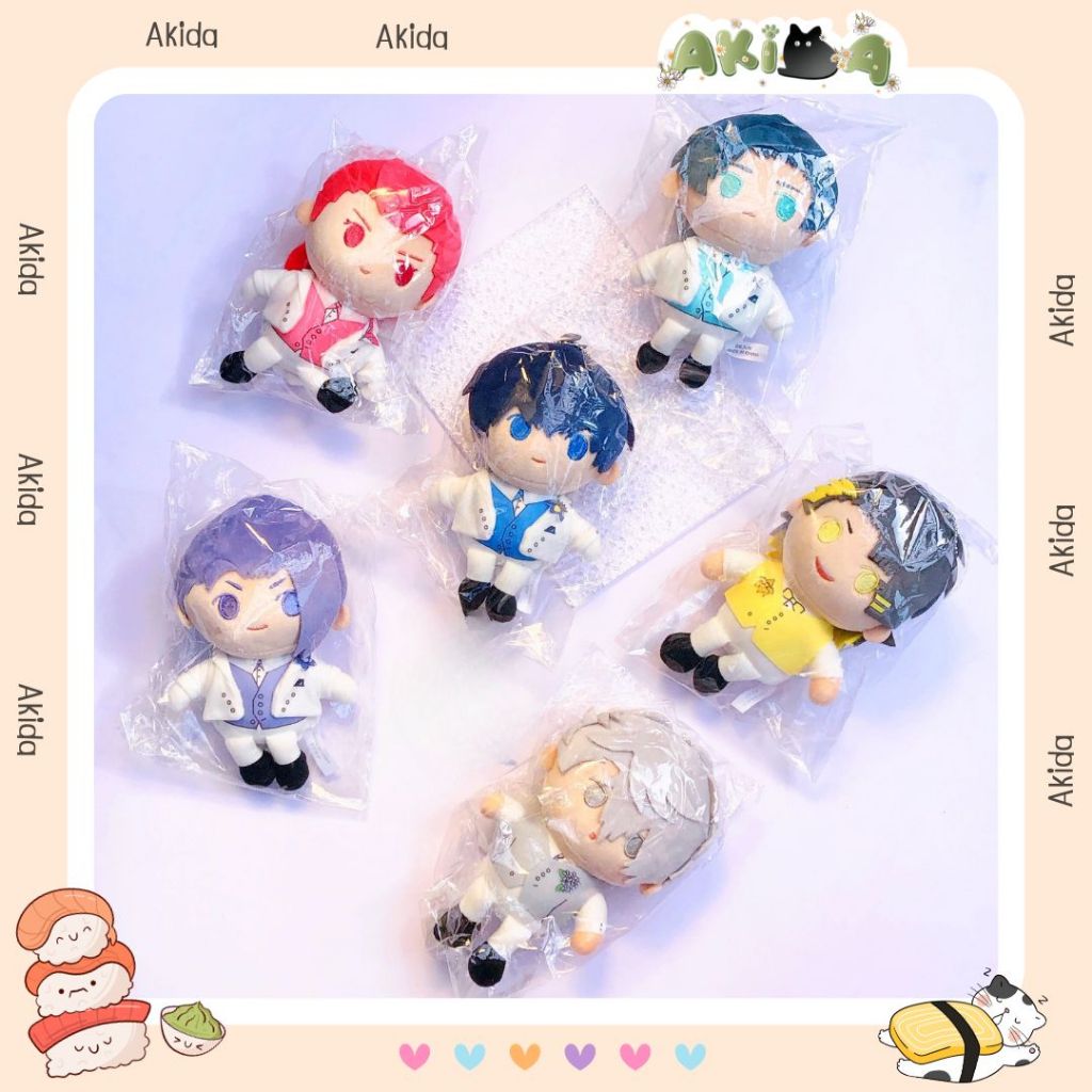 Đồ bông - Mini mascost wedding - Blue lock