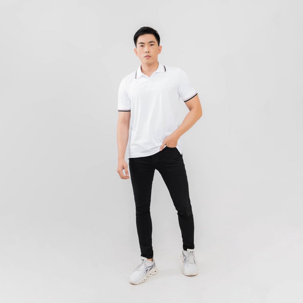 Áo Thun Polo Nam Giá Rẻ Màu Trắng Lịch Lãm