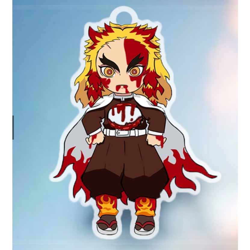 Móc khóa Gojo Satoru cụt nửa người Gojo 1/2 , Geto Suguru cắt đôi đầu Anime Jujutsu kaisen hot trend mới nhất