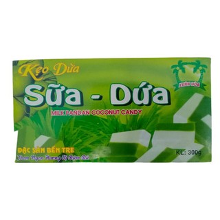 Kẹo dừa sữa dứa 300g (đặc sản bến tre)