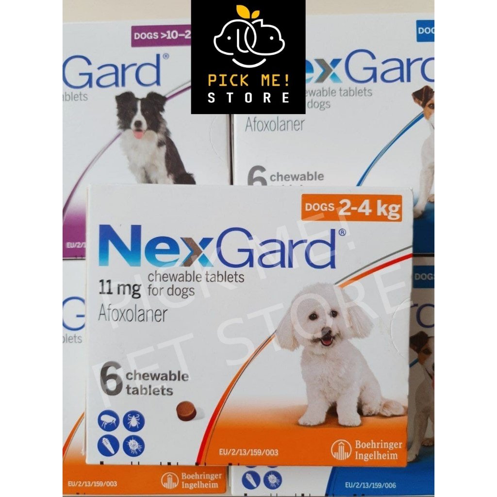 Viên Nhai NEXGARD | Ve Rận, Bọ Chét, Ghẻ Demodex cho Chó