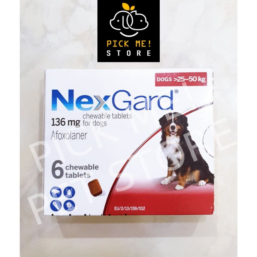 Viên Nhai NEXGARD | Ve Rận, Bọ Chét, Ghẻ Demodex cho Chó