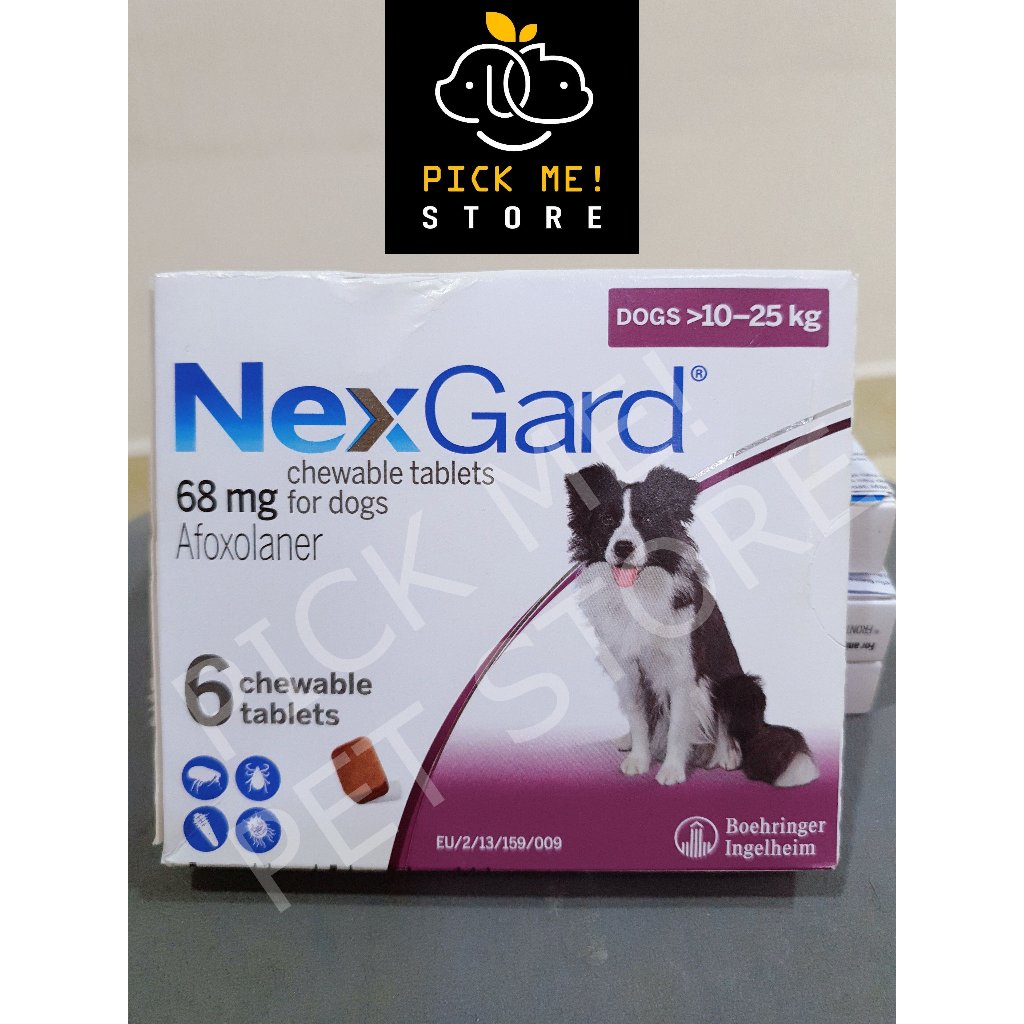 Viên Nhai NEXGARD | Ve Rận, Bọ Chét, Ghẻ Demodex cho Chó