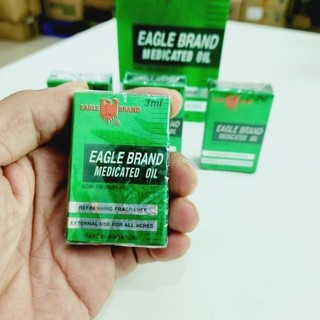 Dầu gió xanh con ó 3ml Singapore