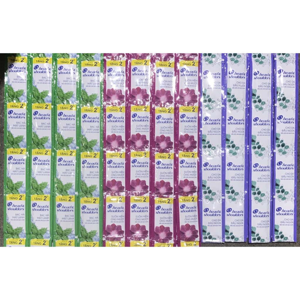 Dầu gội Head & Shoulder dây 10 gói (các mùi)