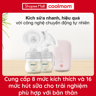 Máy hút sữa điện đôi Philips Avent Eureka SCF393.11
