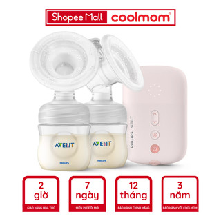 Máy hút sữa điện đôi philips avent eureka scf393.11