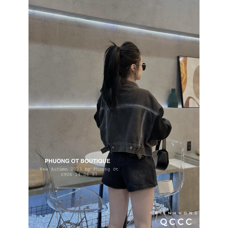 Áo Khoác Bò Nang Động Thể thao Sang Chảnh Dễ Phối