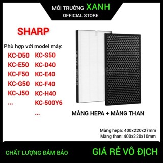 Màng lọc không khí Sharp KC-D50, KC-F50, KC-E50, KC-G50,KC-J50, KC-500Y6,...