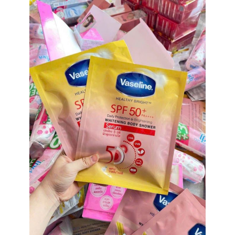Tắm trắng Vaseline mẫu mới