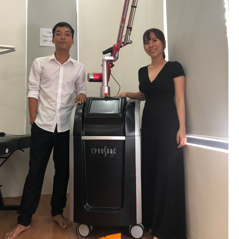 Máy Laser Pico sure, Máy trục khuỷu Pico Sure Xóa xăm, Nám, Tàn Nhang | Máy Pico Sure