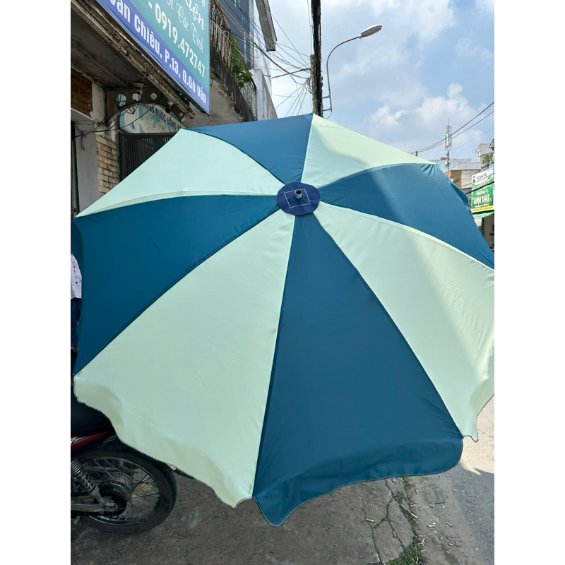 DÙ CHE NẮNG MƯA ĐK 2M2 8 KÈO VẢI DÙ