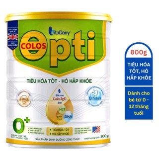 [  Có mã QR tích xu] Sữa bột Colosopti 0+; 1+ 800g ( Date mới nhất 2026)