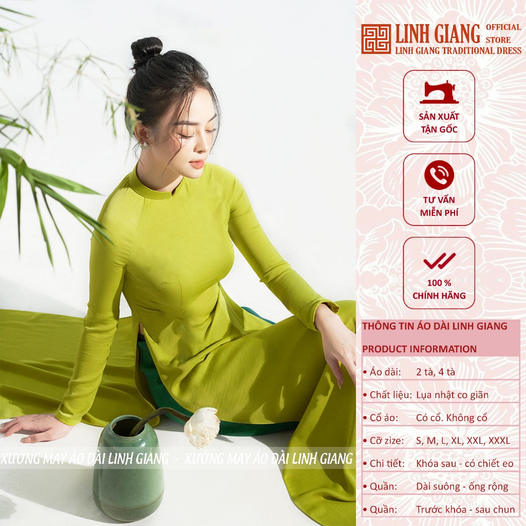 ÁO DÀI TÂY THI CỐM _LINH GIANG