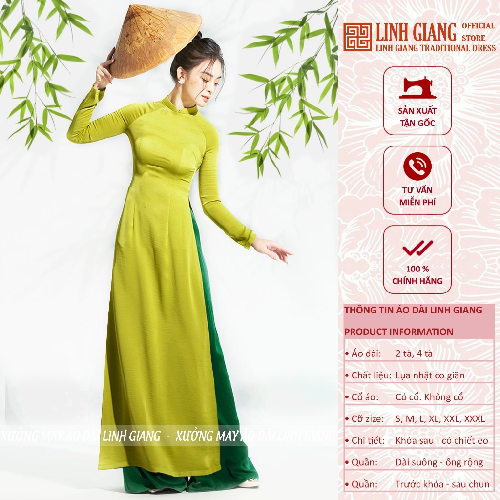 ÁO DÀI TÂY THI CỐM _LINH GIANG