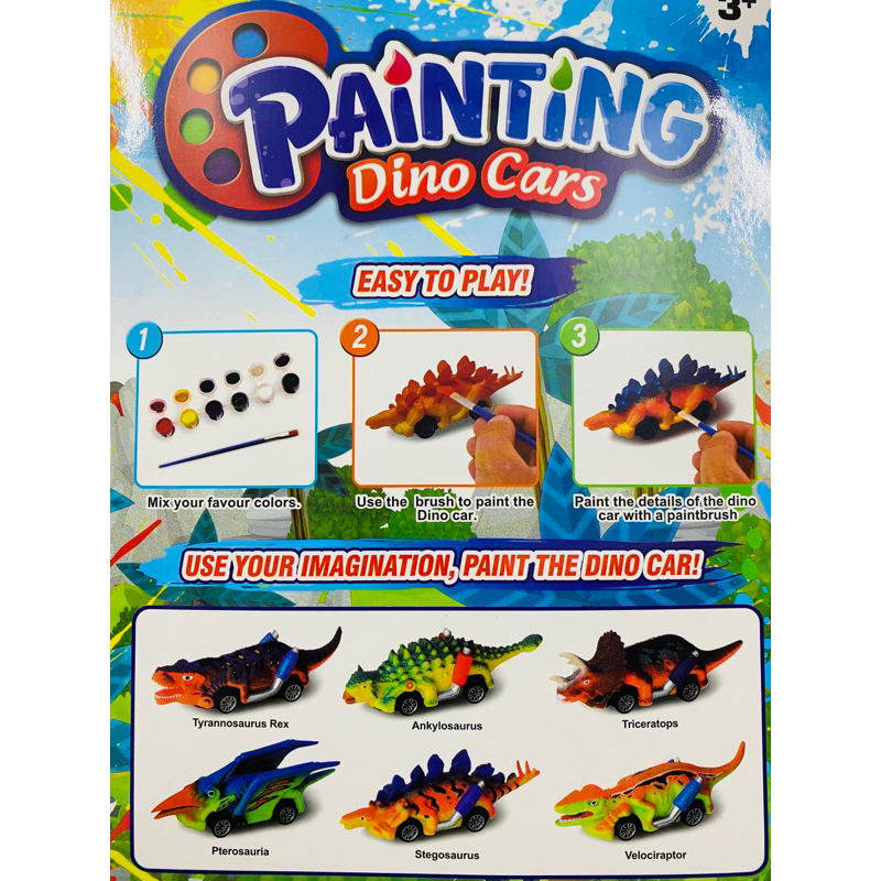 Bộ tô màu khủng long sáng tạo cho bé