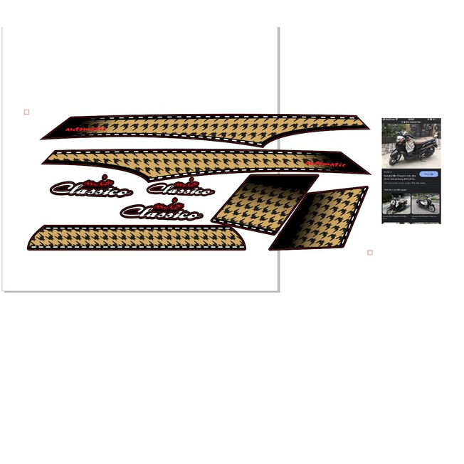 Tem rời classico chế 2012