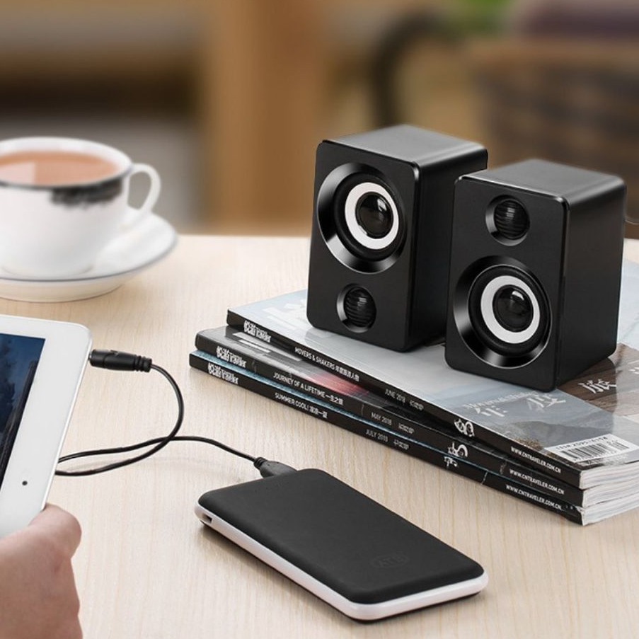 Loa máy tính bass mạnh kết nối dây nghe nhạc chuẩn