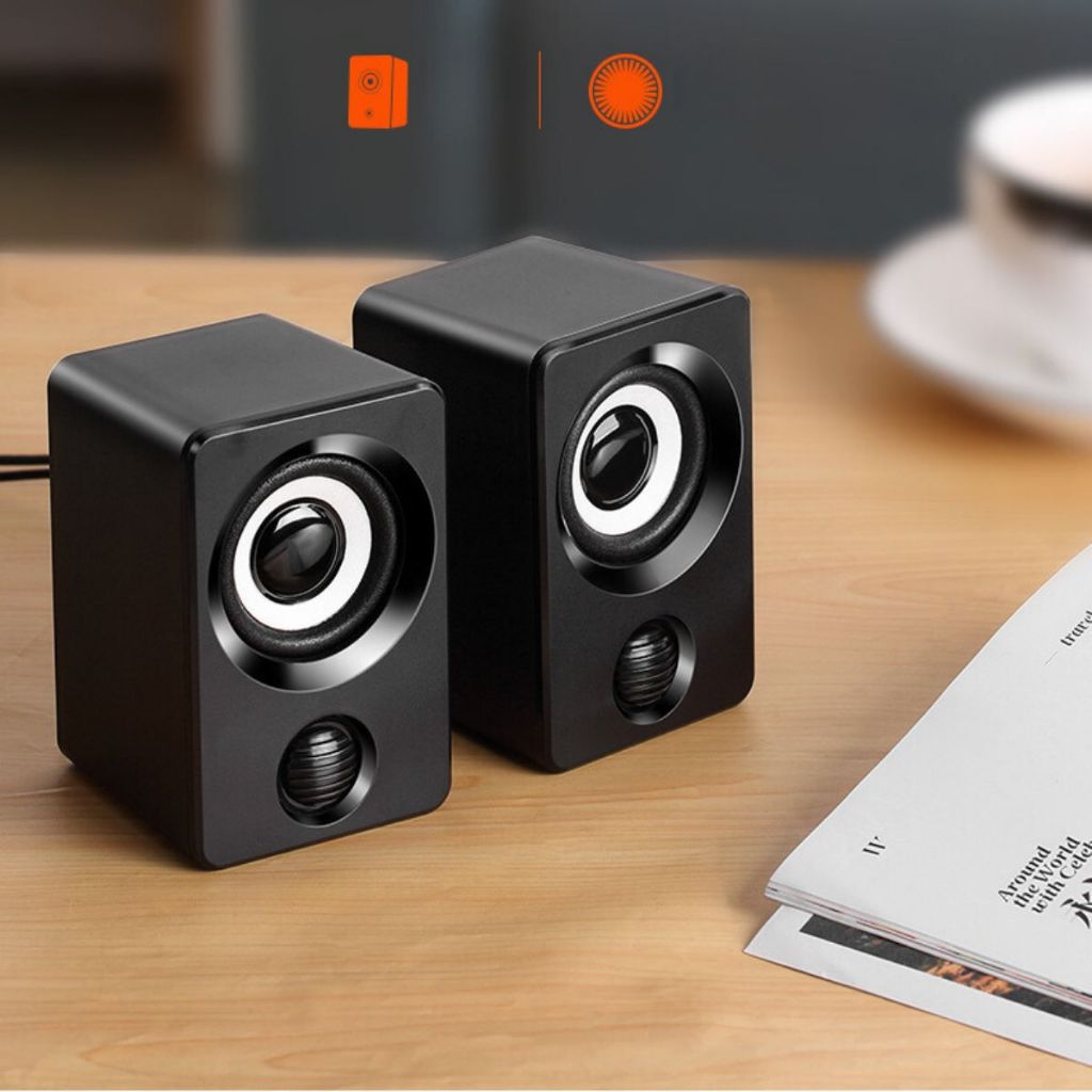 Loa máy tính bass mạnh kết nối dây nghe nhạc chuẩn