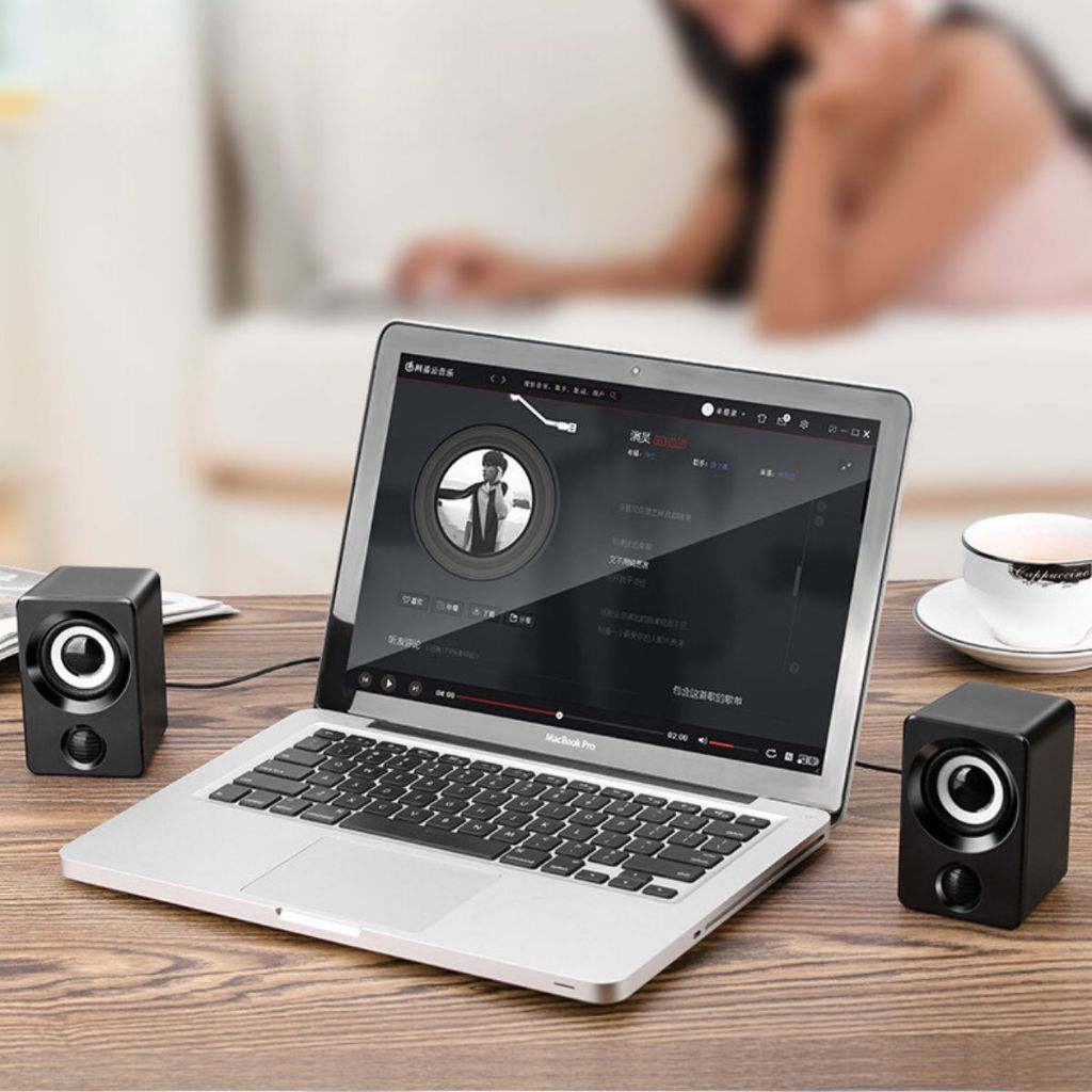 Loa máy tính bass mạnh kết nối dây nghe nhạc chuẩn