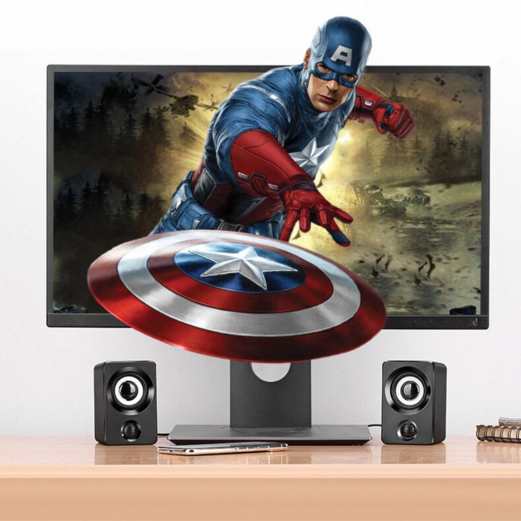 Loa máy tính bass mạnh kết nối dây nghe nhạc chuẩn