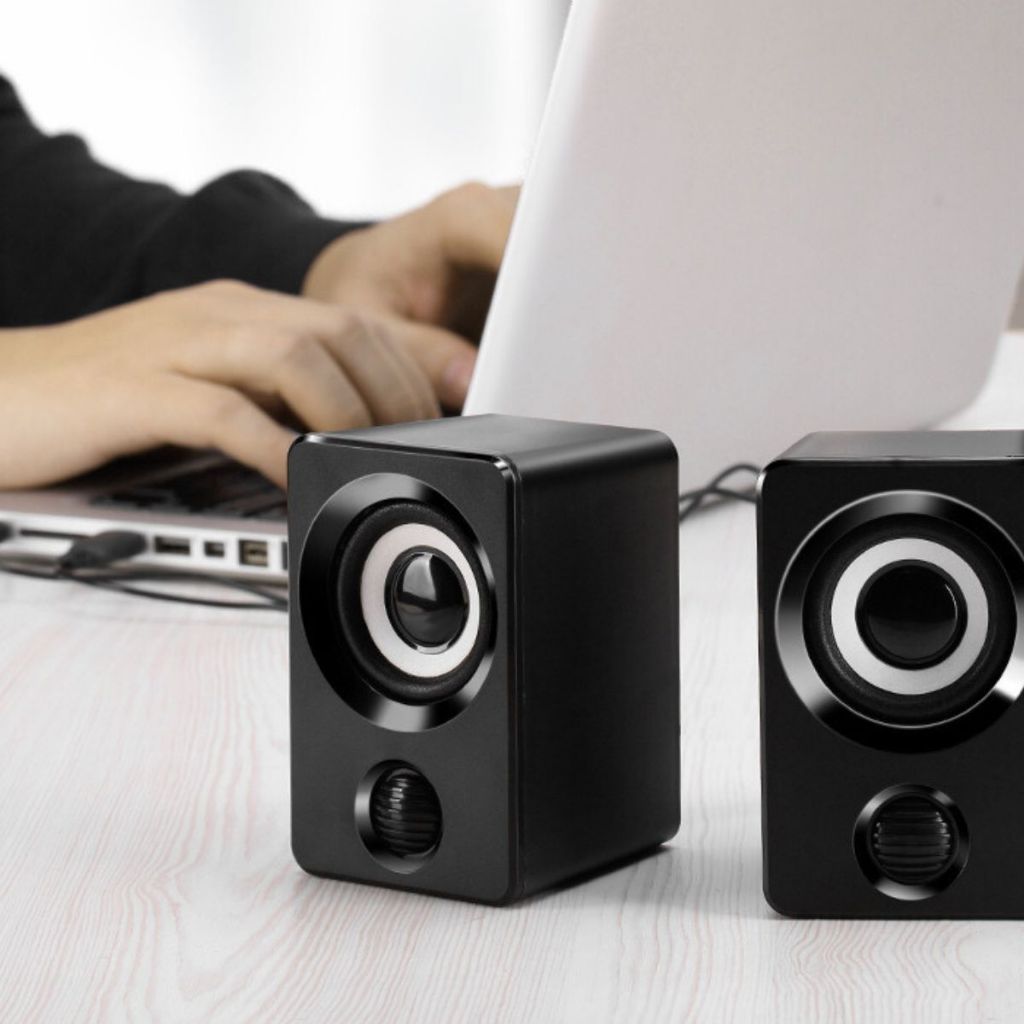 Loa máy tính bass mạnh kết nối dây nghe nhạc chuẩn