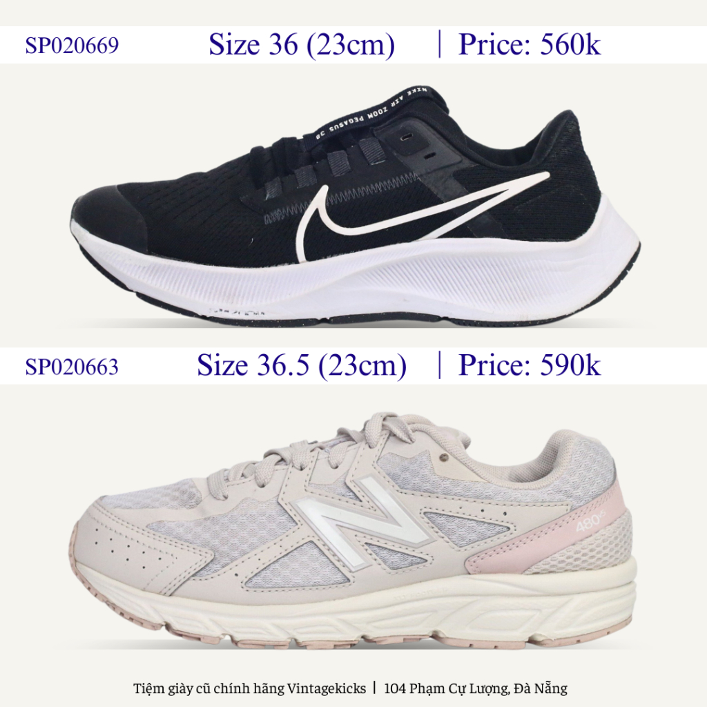 Giày 2hand thể thao Vintagekicks