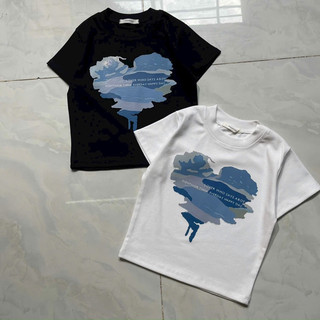 Áo Thun Croptop in Hình TIM CỰC XINH, Hình Thật 100%, chất thun borip dày dặn mình đẹp