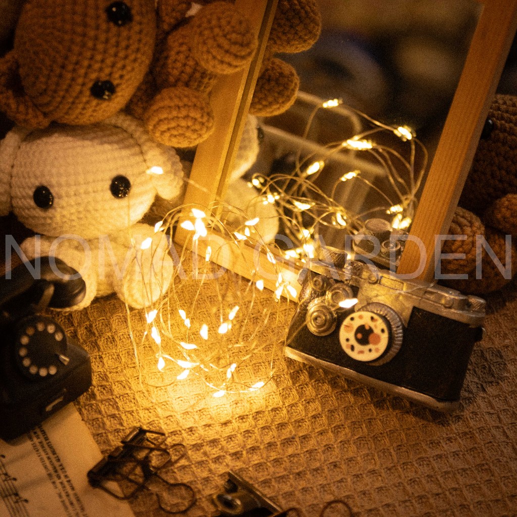 Gấu Brown Thỏ Trắng Móc Len Quà Tặng Handmade - By Nomad Garden