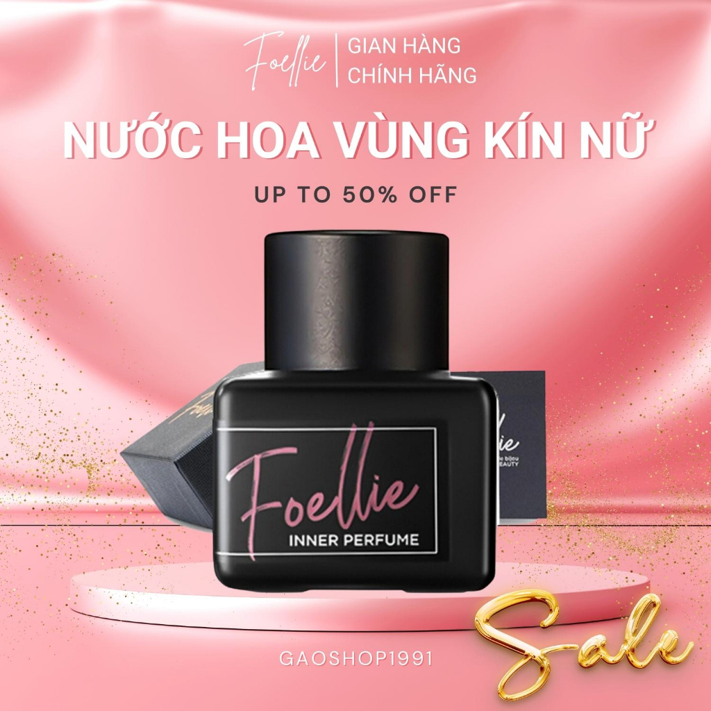 Nước Hoa Vùng Kín FK, mùi Ngọt Ngào, Nồng Nàn, Quyến Rũ, dung lượng 5ml, Màu Đen.