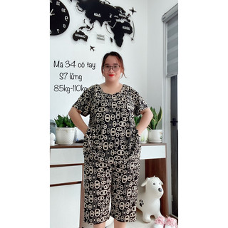 Bộ lửng + dài có tay thun aty 85kg đến 110kg size 8