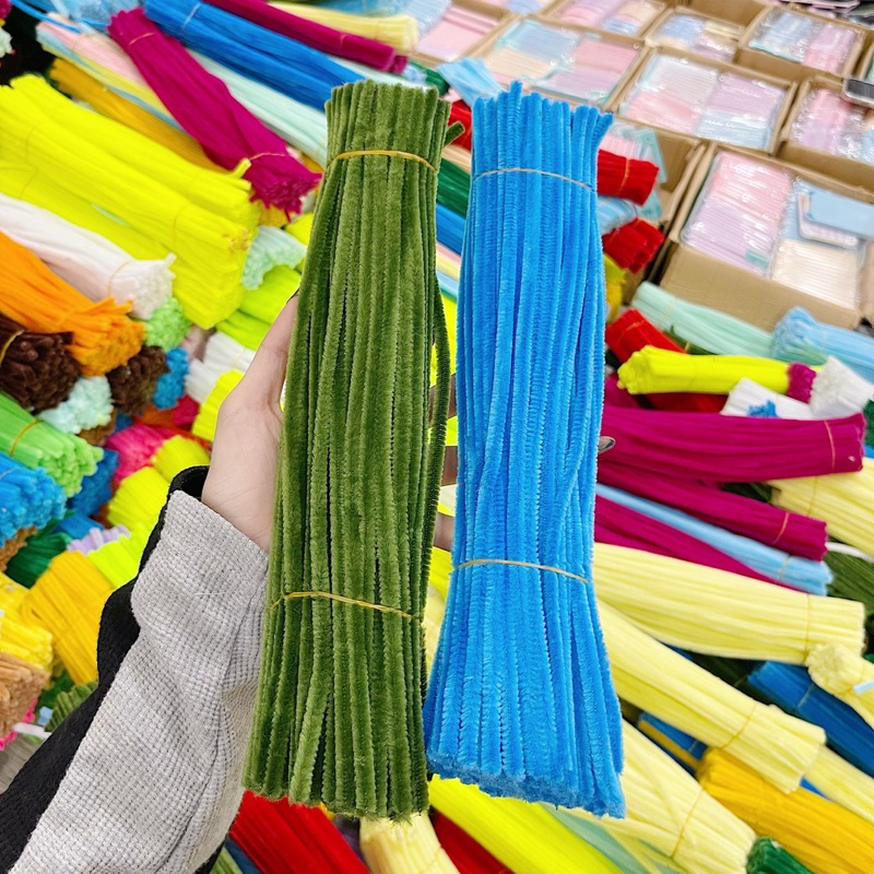 Set 46-50 Dây Xoắn Kẽm Nhung DIY Làm Hoa, Làm Đồ Thủ Công Handmade Hàng Loại 1