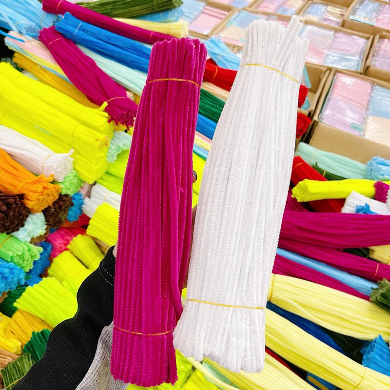 Set 46-50 Dây Xoắn Kẽm Nhung DIY Làm Hoa, Làm Đồ Thủ Công Handmade Hàng Loại 1