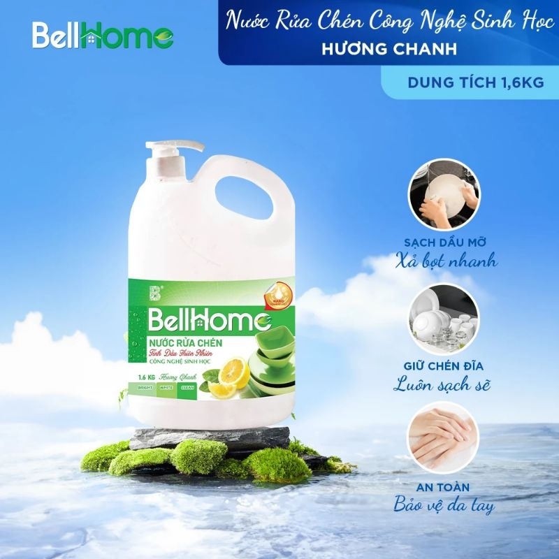 Nước rửa chén sinh học BELL HOME