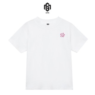 Áo Babytee Gimme - Form Nữ - Hình In Nổi Hoa - Premium Cotton 250gsm 2 Chiều - GMB18