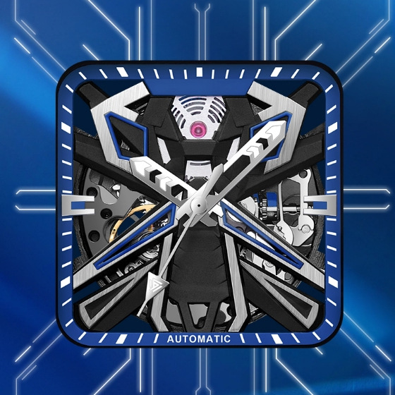 Đồng Hồ Nam Chính Hãng Mark Fairwhale FW024 Size 44mm Dây Đeo Silicone Chống Nước 30m Vẻ Đẹp Hoàn Mỹ Thanh Lịch Tinh Tế