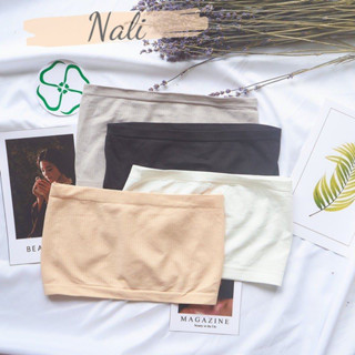 Áo ống cúp ngực bra không dây, không mút, chất thun mềm mát A13